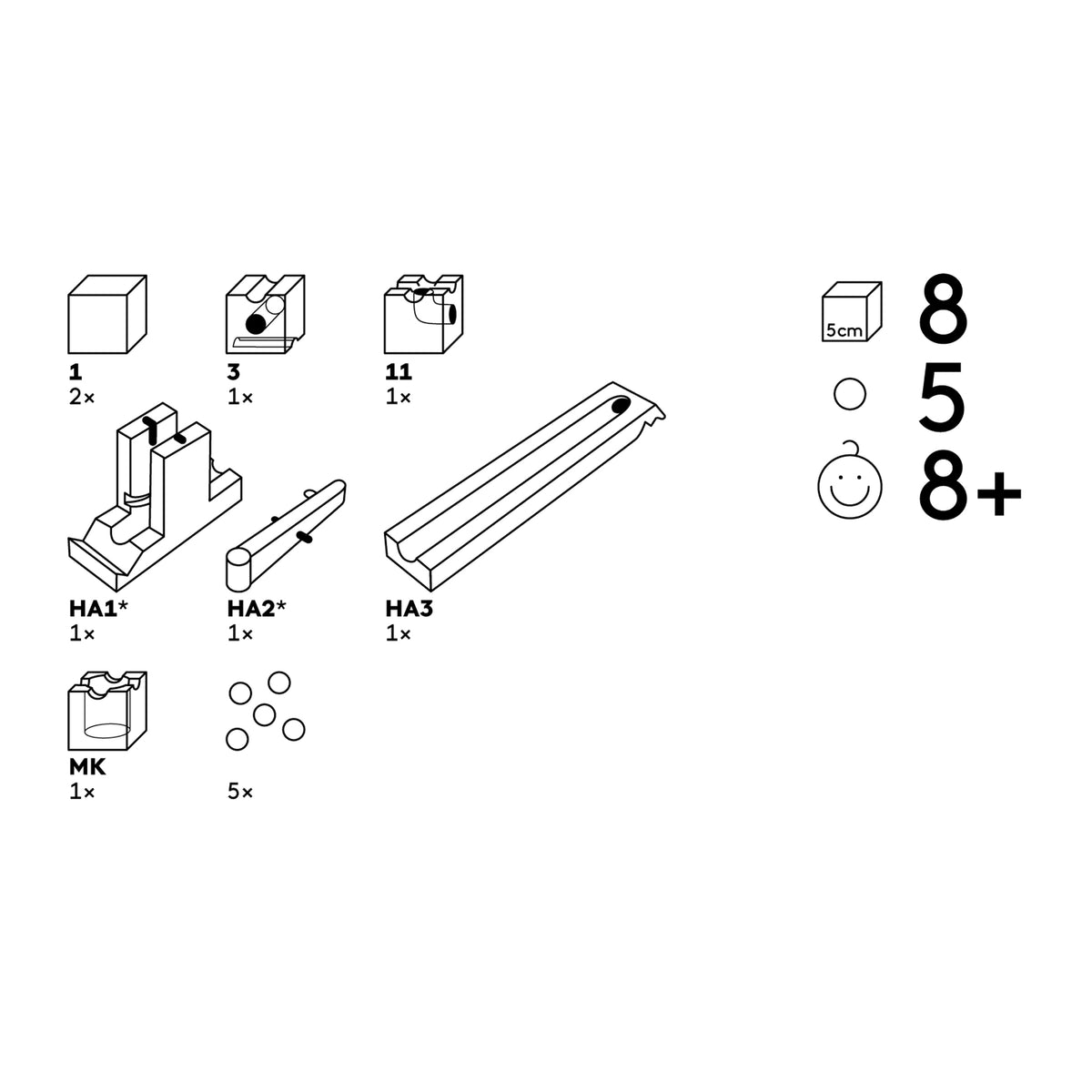 Cuboro Kick - Marble Run Extra Set – SHOP Cooper Hewitt