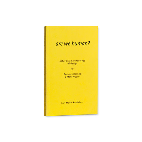 Bright yellow book cover with title in italicized lowercase san serif font. Subtitle, author, and publisher information in smaller lowercase font below.