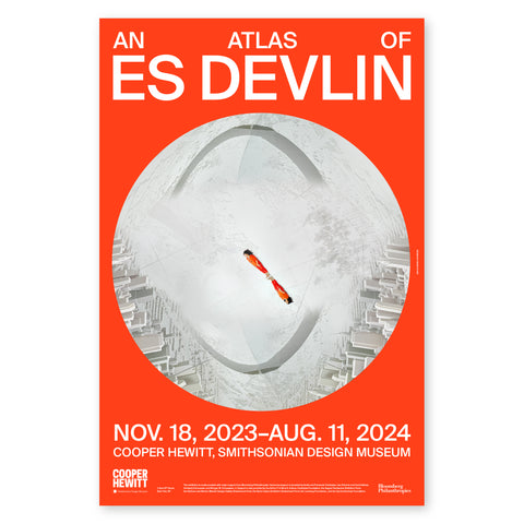 An Atlas of Es Devlin - Exhibition Poster