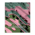 Book cover with image of a landscape design in flowing pink and green spaces. Title in white letters and numbers in upper right and lower center.
