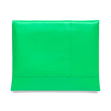 Emerald green large rectangle folded pouch