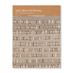 Book cover with brown and white woven fabric overlaid on a lighter brown fabric. Title in white serif letters at top