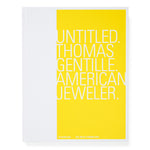 White book cover with white title in large yellow block