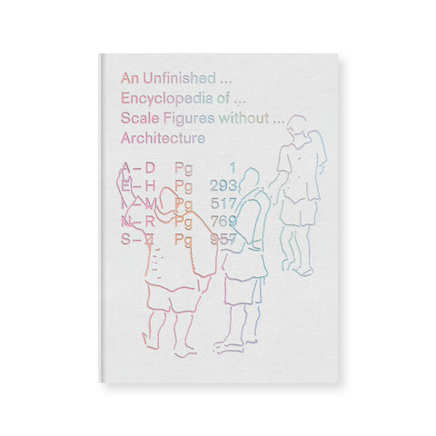 Light gray book cover with iridescent foil stamped title in upper right with simple sketches of figures standing around a chart filled with letters and numbers