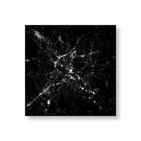 Visualizing the Cosmic Web: Fixed Length Model Print