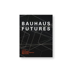 Black book cover with white lines forming intricate angles and geometries under a bold sans serif title in white
