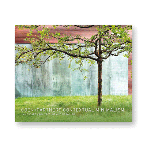 Book cover features a photo of a green tree captured with a concrete wall on the background. Title and subtitle are placed in two lines on the bottom of the cover using a slender white font. 