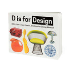 Board book cover with six colorful design objects