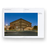 A spread featuring a photo of the exterior of the National Museum of African American History and Cultural Center.
